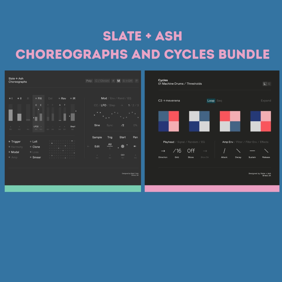 Slate + Ash Choreographs and Cycles - Bundle